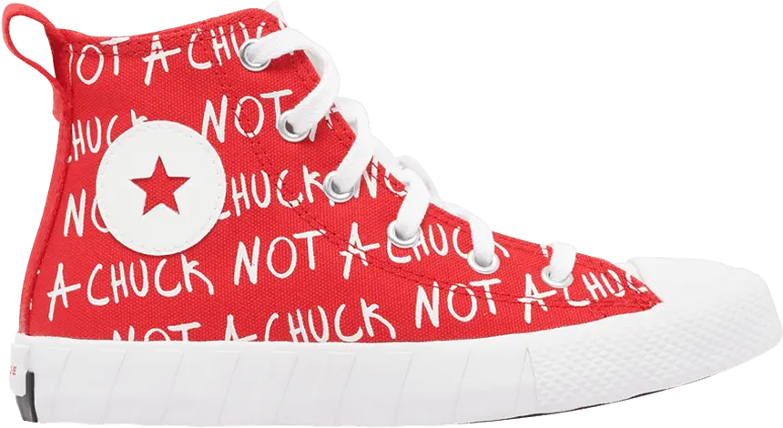  Converse UNT1TL3D High PS &#039;Not A Chuck - Red&#039;