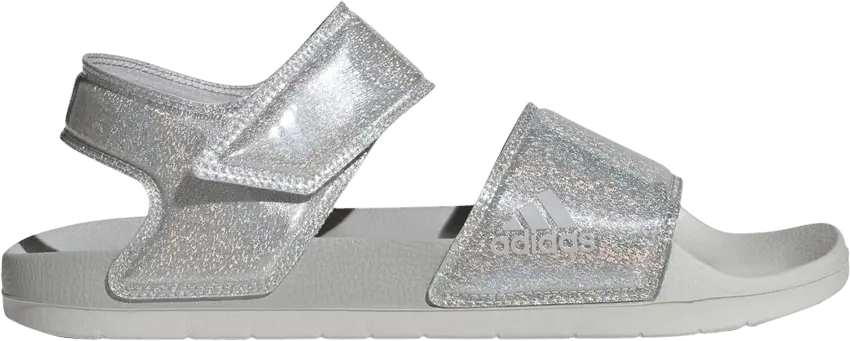  Adidas Adilette Sandal &#039;Grey Glitter&#039;