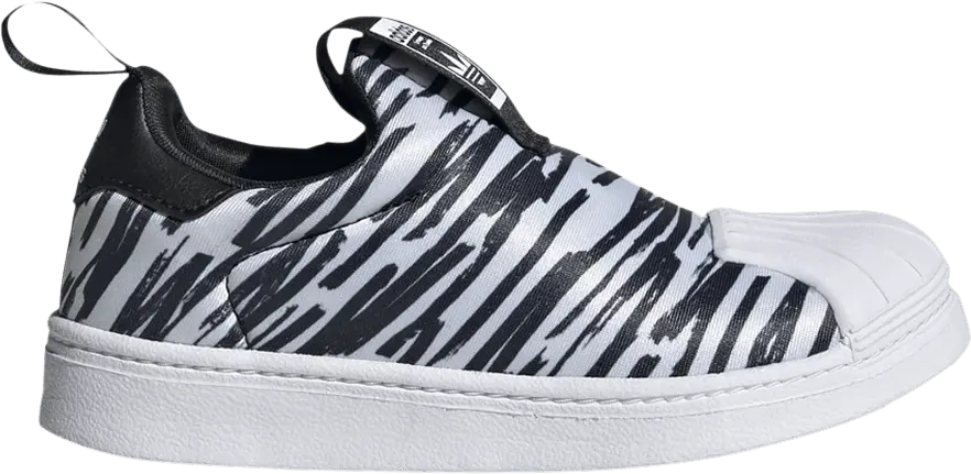  Adidas Superstar 360 Big Kid &#039;Zebra&#039;