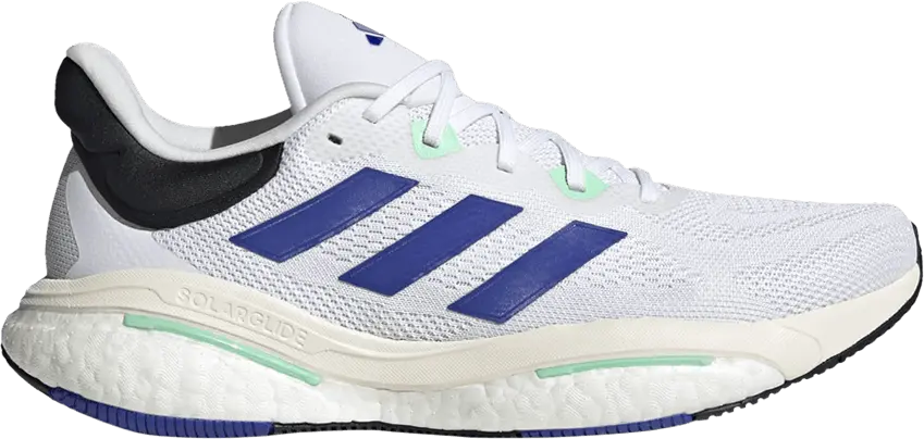  Adidas SolarGlide 6 &#039;White Lucid Blue&#039;