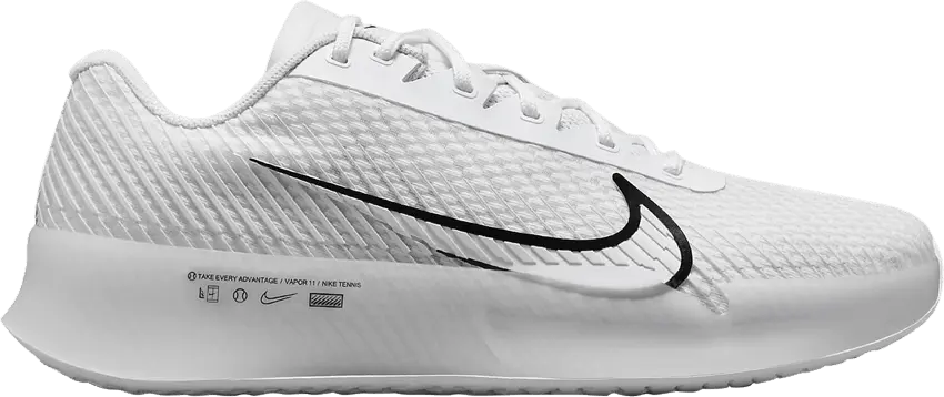  NikeCourt Air Zoom Vapor 11 HC &#039;White Black&#039;