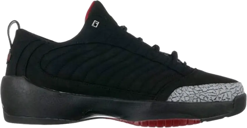  Jordan 19 OG Low Black Red