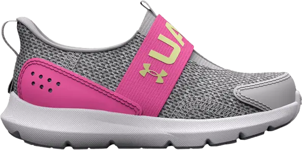  Under Armour Surge 3 Slip TD &#039;Halo Grey Rebel Pink&#039;