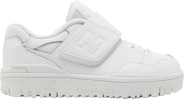  New Balance 550 Bungee Lace Top Strap Toddler &#039;Triple White&#039;