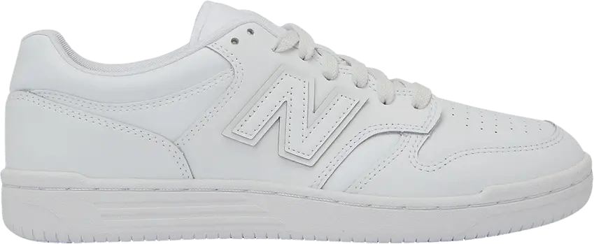  New Balance 480 Triple White