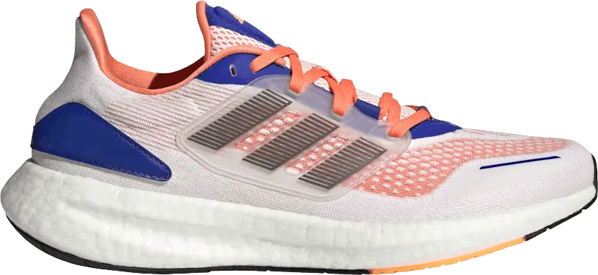  Adidas PureBoost 22 Heat.RDY &#039;White Blue Orange&#039;