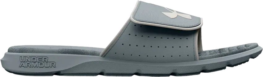  Under Armour Ignite Pro Graphic Footbed Slide &#039;Harbor Blue&#039;