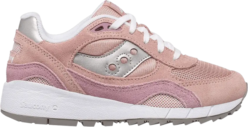  Saucony Shadow 6000 Big Kid &#039;Blush&#039;