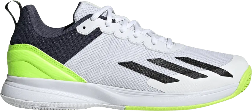  Adidas Courtflash Speed &#039;White Black Lucid Lemon&#039;
