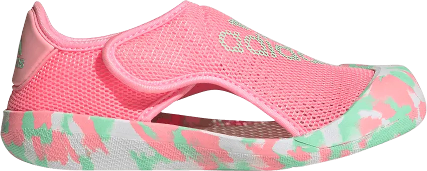  Adidas AltaVenture J &#039;Beam Pink Mint Camo&#039;