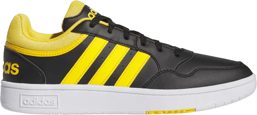 Adidas Hoops 3.0 Low &#039;Black Bold Gold&#039;