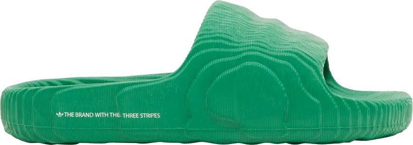  Adidas Adilette 22 Slides &#039;Green White&#039;