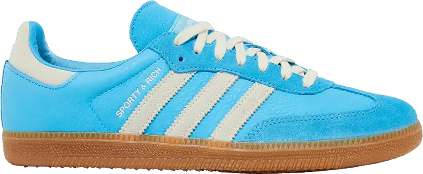  Adidas Sporty &amp; Rich x Samba OG &#039;Blue Rush&#039;