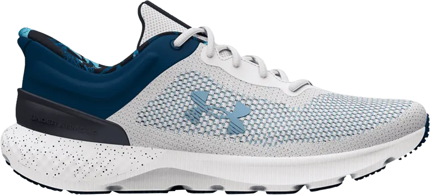  Under Armour Wmns Charged Escape 4 &#039;Printed - White Varsity Blue&#039;