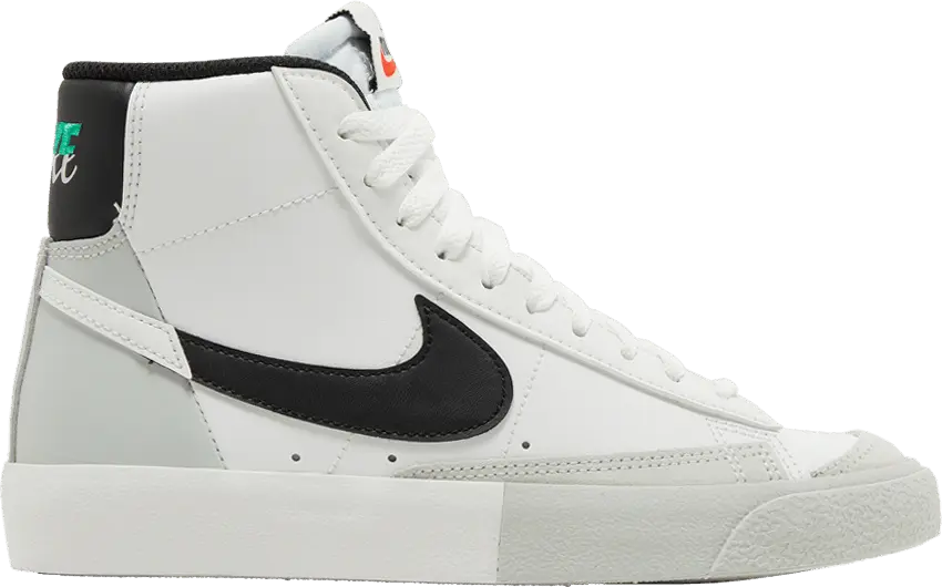  Nike Blazer Mid &#039;77 SE GS &#039;Split - White Black&#039;