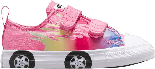  Converse Chuck Taylor All Star Easy-On Low TD &#039;Cars - Flames Pink&#039;