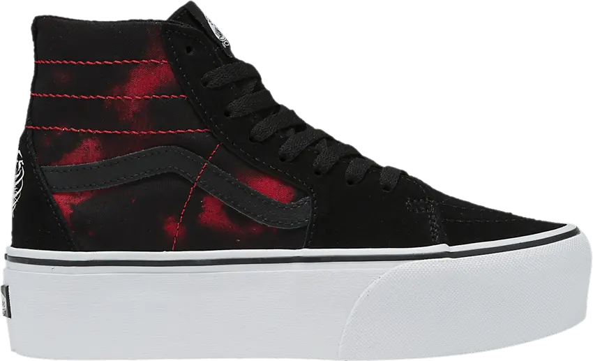  Vans Sk8-Hi Tapered Stackform &#039;Glow-In-The-Dark Skull Print&#039;