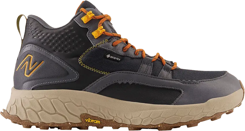  New Balance Fresh Foam X Hierro Mid GORE-TEX &#039;Black Hot Marigold&#039;