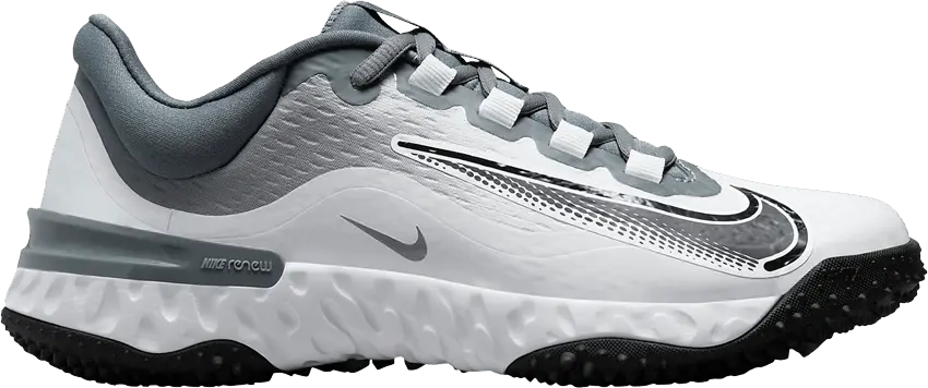 Nike Wmns Alpha Huarache Elite 4 TF &#039;Light Smoke Grey&#039;