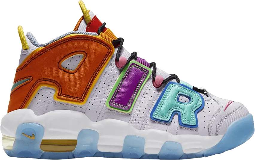  Nike Air More Uptempo GS &#039;What The&#039;