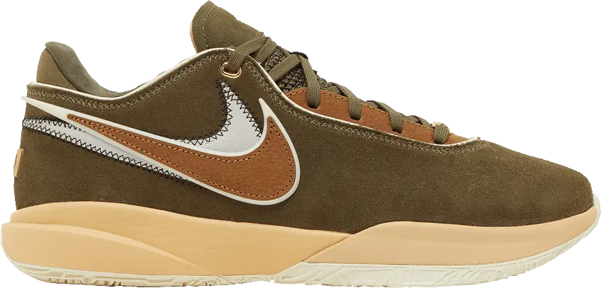  Nike LeBron 20 &#039;Olive Green&#039;