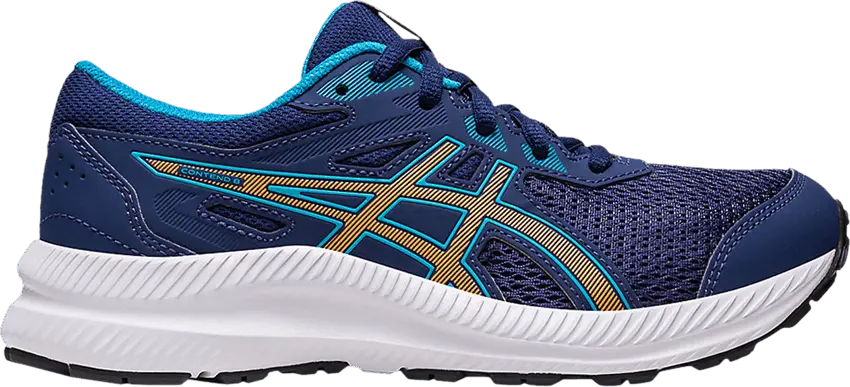  Asics Contend 8 GS &#039;Indigo Blue Sun Peach&#039;