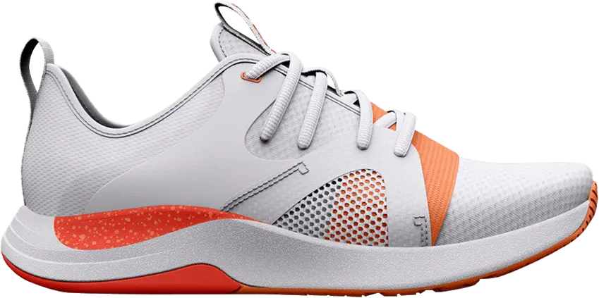  Under Armour Wmns Charged Breathe Lace TR &#039;White Orange Tropic&#039;