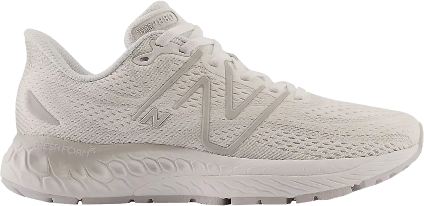  New Balance Wmns Fresh Foam X 880v13 Wide &#039;White Silver Metallic&#039;