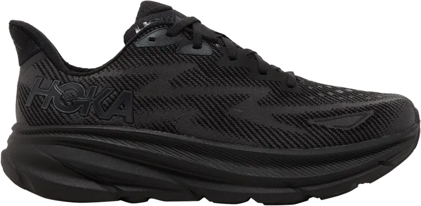  Hoka One One Clifton 9 Triple Black