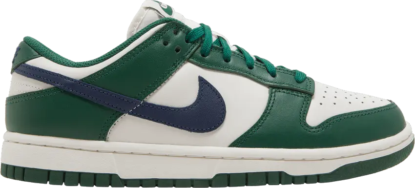  Nike Dunk Low Retro Gorge Green Midnight Navy (Women&#039;s)