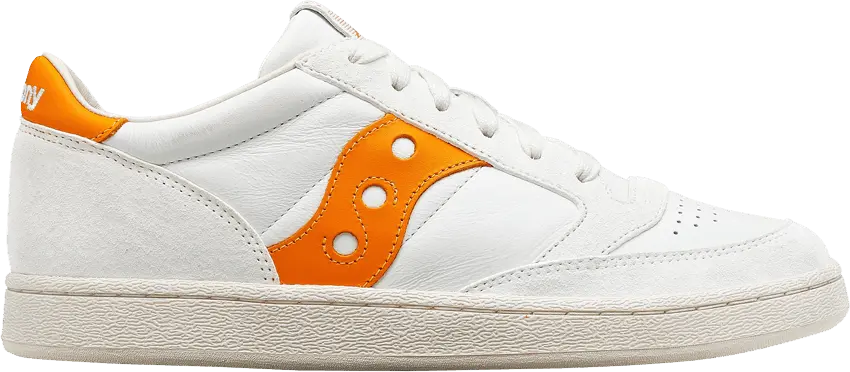  Saucony Jazz Court Premium &#039;White Orange&#039;