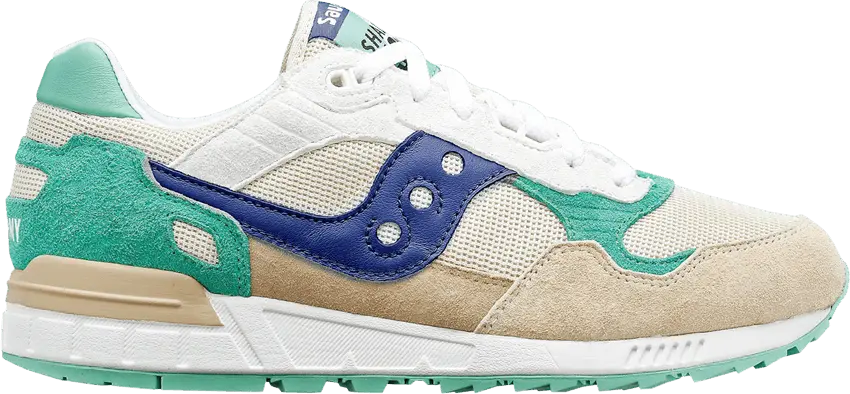  Saucony Shadow 5000 &#039;Beige Green Blue&#039;