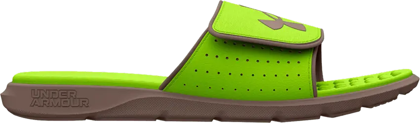  Under Armour Ignite Pro Slide &#039;Lime Surge Sugar Cane&#039;