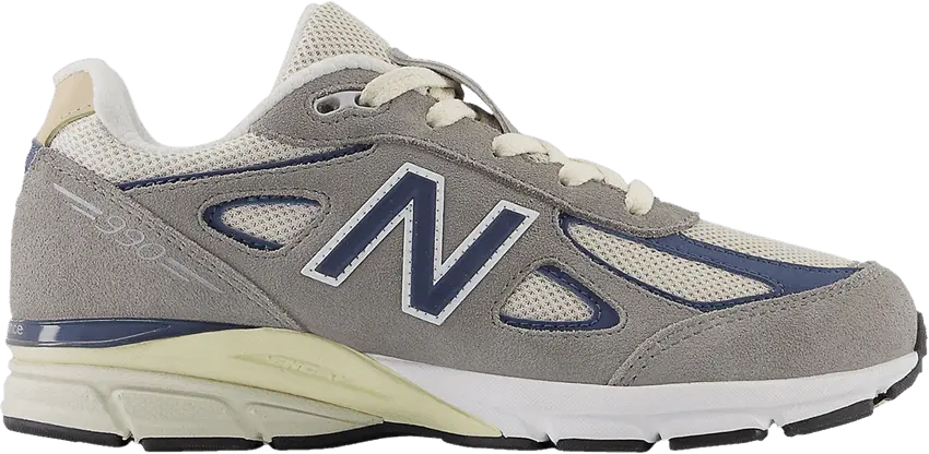  New Balance 990v4 Big Kid Wide &#039;Grey Day 2023&#039;