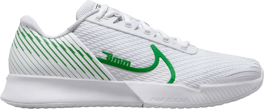  NikeCourt Air Zoom Vapor Pro 2 HC &#039;White Kelly Green&#039;