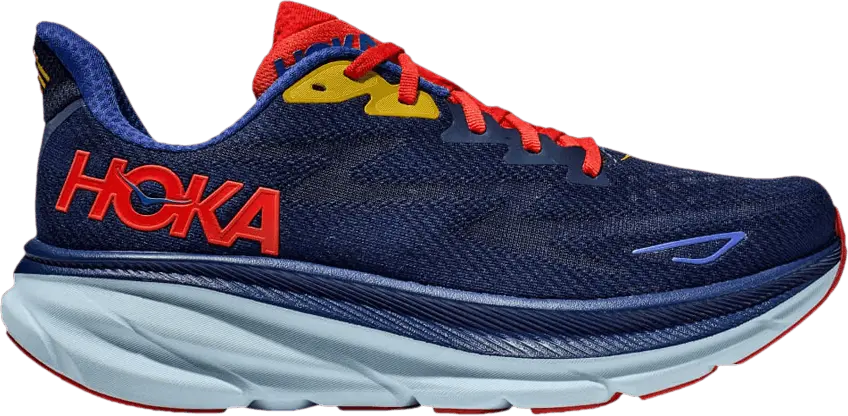  Hoka One One Clifton 9 Wide &#039;Bellwether Blue&#039;