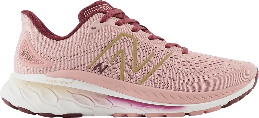  New Balance Wmns Fresh Foam X 860v13 &#039;Pink Moon Burgundy&#039;