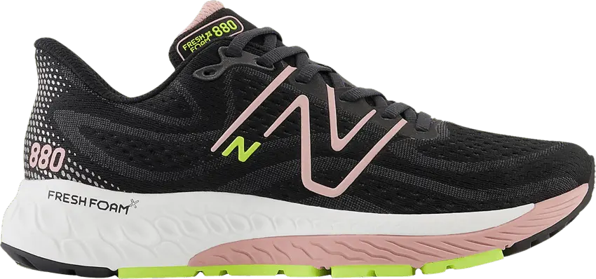  New Balance Wmns Fresh Foam X 880v13 Wide &#039;Black Pink Moon&#039;