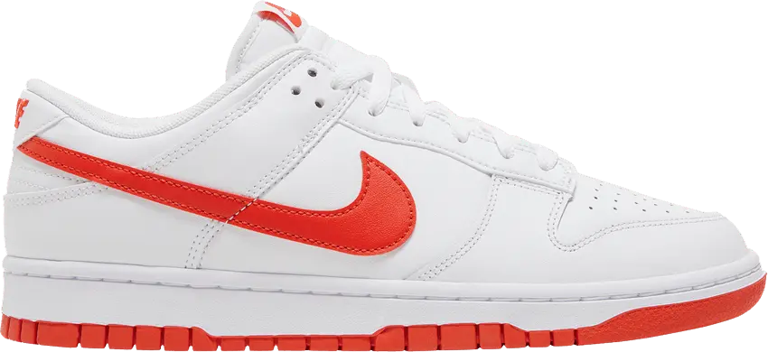  Nike Dunk Low Retro White Picante Red