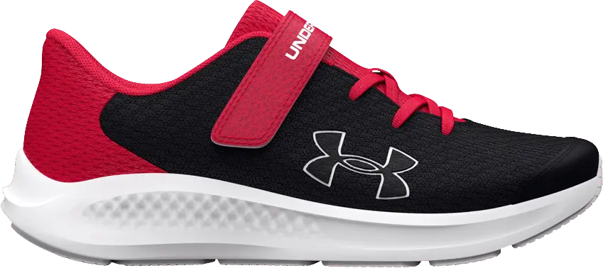 Under Armour Pursuit 3 AC PS &#039;Big Logo - Black Red&#039;