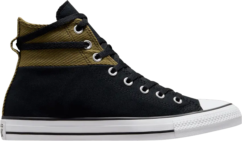  Converse Chuck Taylor All Star High &#039;Crafted Patchwork - Black Cosmic Turtle&#039;