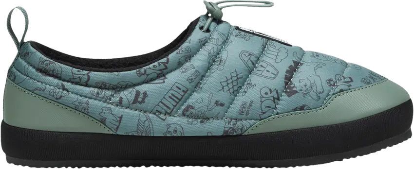 Puma RIPNDIP x Tuff Mocc Plus Slipper &#039;Allover Lord Nermal Print&#039;