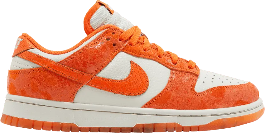  Nike Dunk Low Cracked Orange (Women&#039;s)