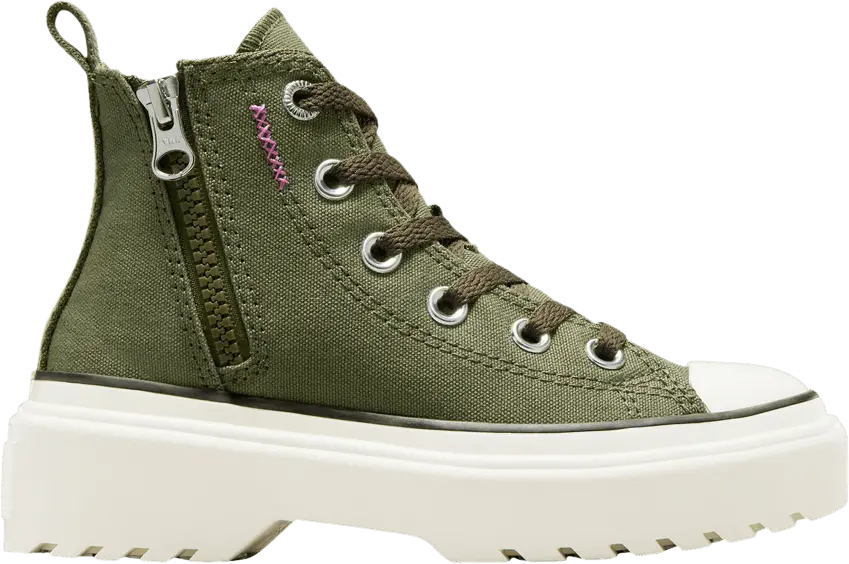  Converse Chuck Taylor All Star Lugged Lift Platform High PS &#039;Craft Remastered - Utility&#039;