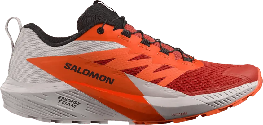 Salomon Sense Ride 5 &#039;Lunar Rock Fiery Red&#039;