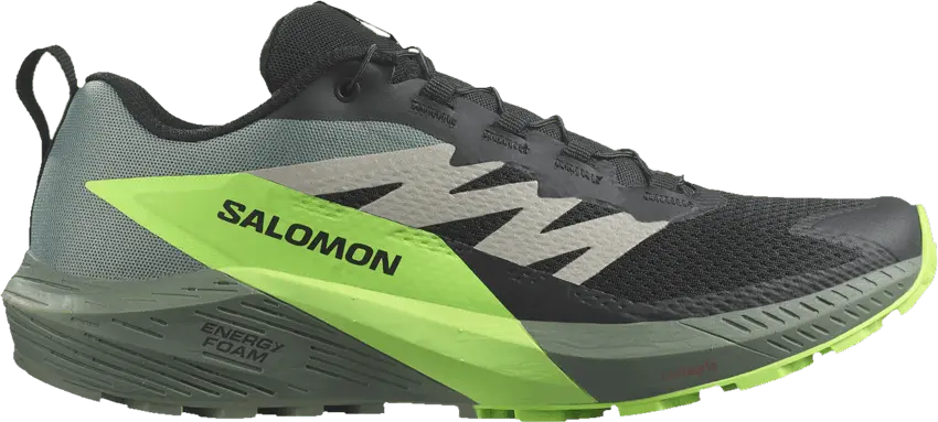 Salomon Sense Ride 5 &#039;Black Green Gecko&#039;