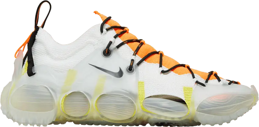  Nike ISPA Link Axis White Total Orange Sonic Yellow
