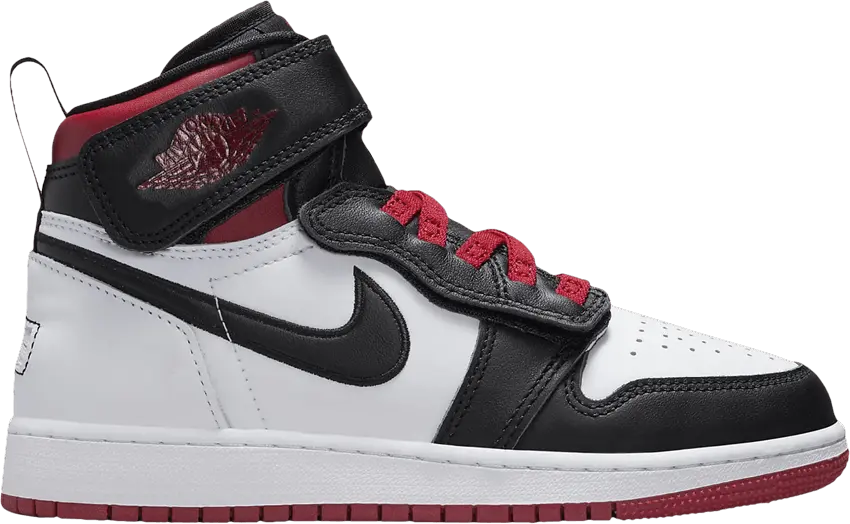  Air Jordan 1 High FlyEase GS &#039;Gym Red Black Toe&#039;