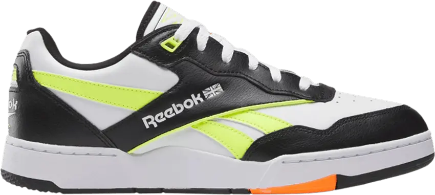  Reebok Wmns BB4000 2 &#039;Black White Citrus&#039;