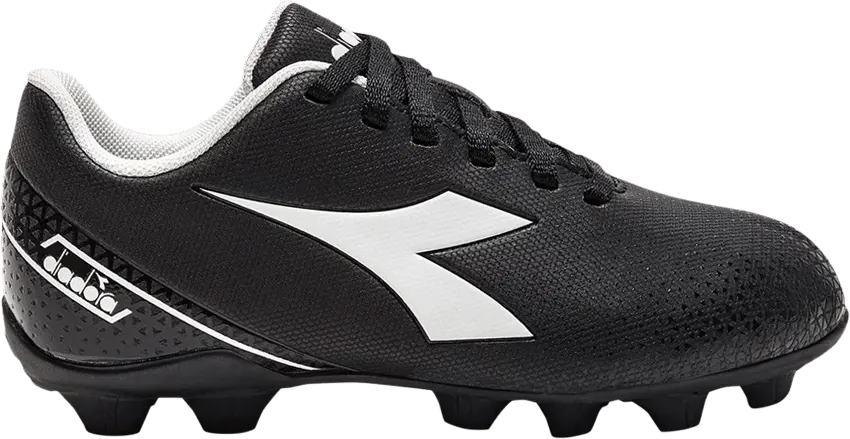 Diadora Pichichi 6 MD Big Kid &#039;Black White&#039;